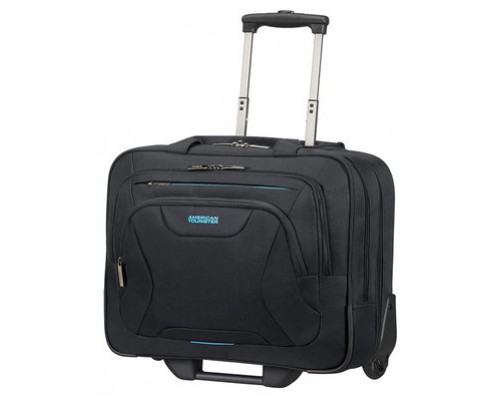 MALETÍN CON RUEDAS PARA PORTÁTIL DE 15,6" COMPARTIMENTO PARA ROPA 230X440X380 MM NEGRO AMERICAN TOURISTER SA33G006 NE (Espera 4 dias)